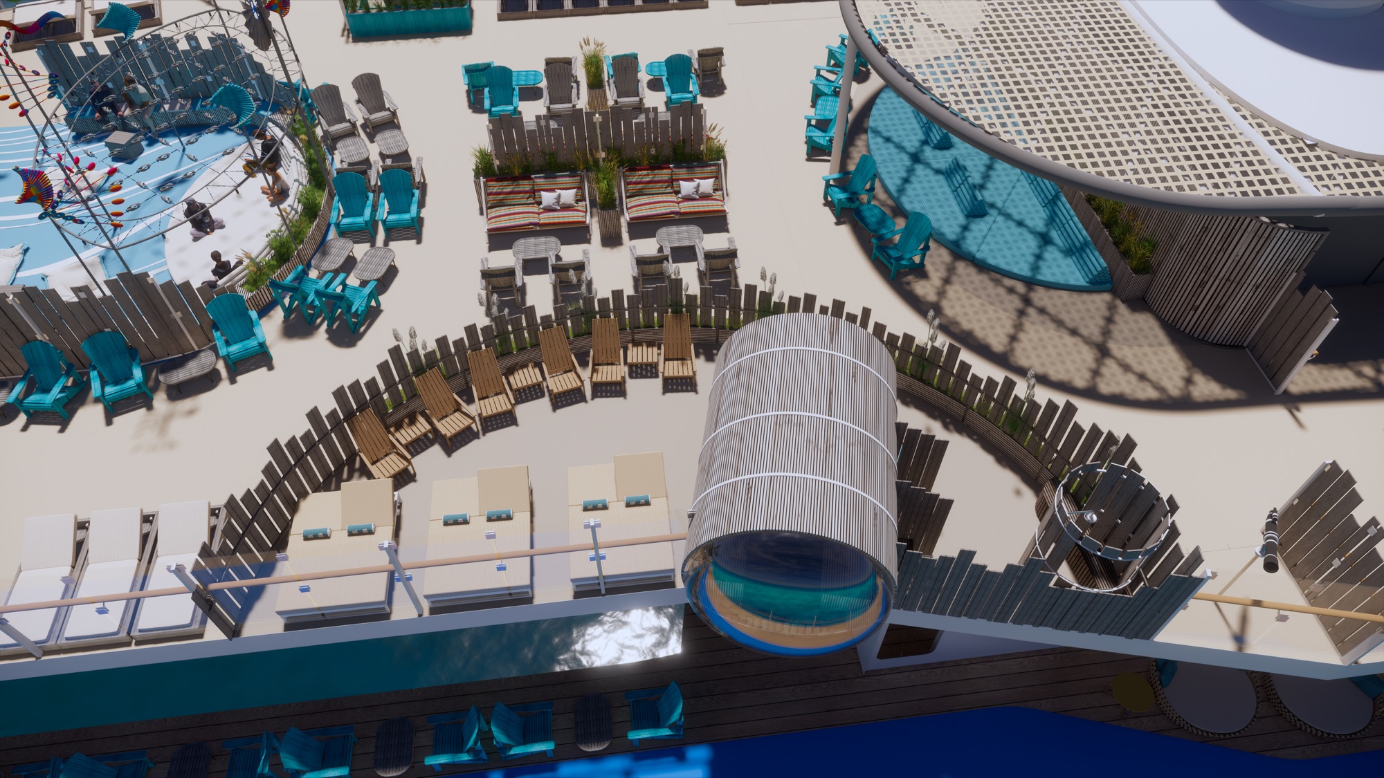  Wie auch immer Mein Schiff Nummer acht nun heißen wird: Erstmals gibt es eine Fasssauna an Bord - allerdings gegen Aufpreis.  