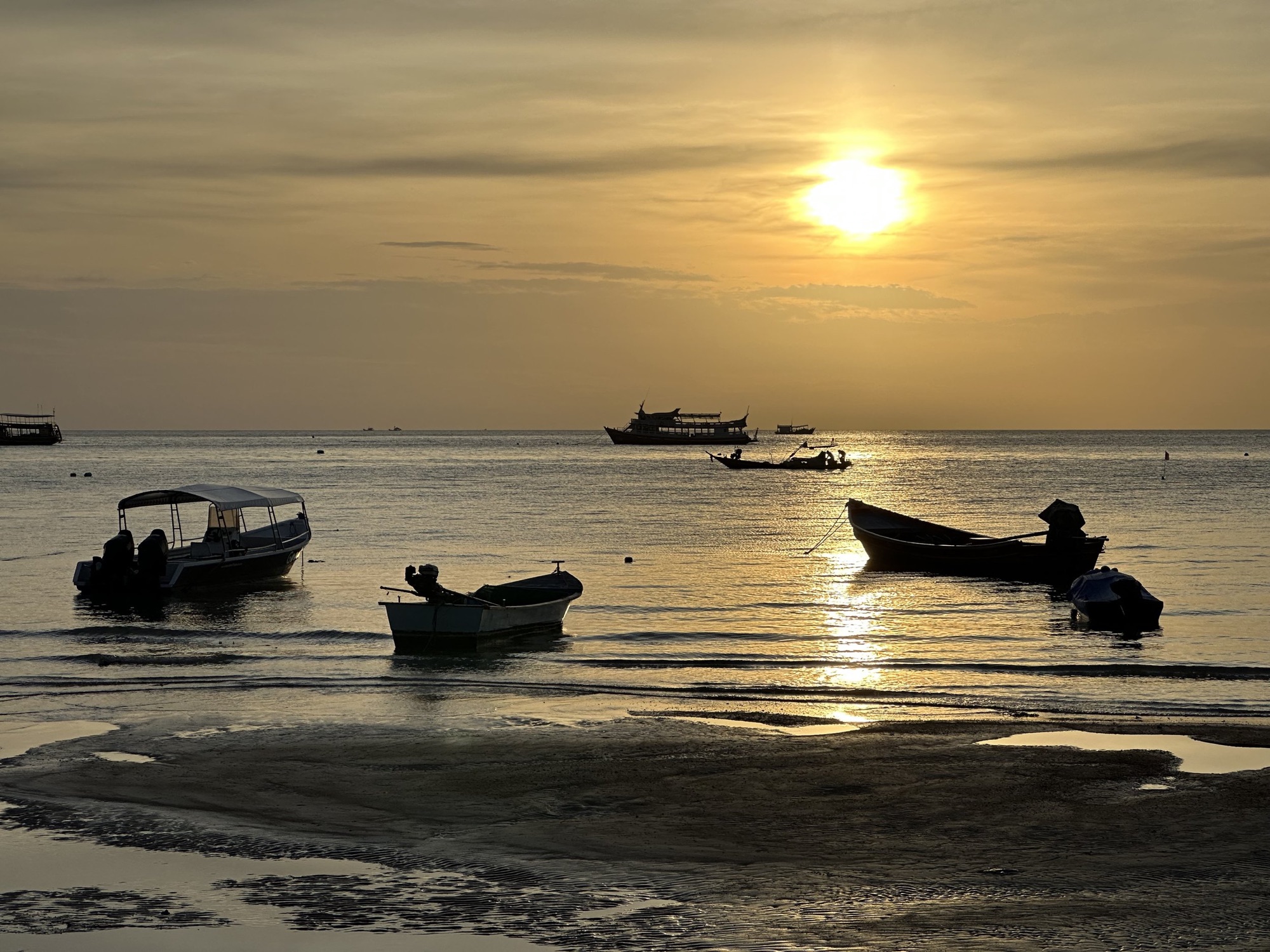  Ein Muss auf Koh Samui, Koh Phangan oder Koh Tao: Den Sonnenuntergang genießen.  